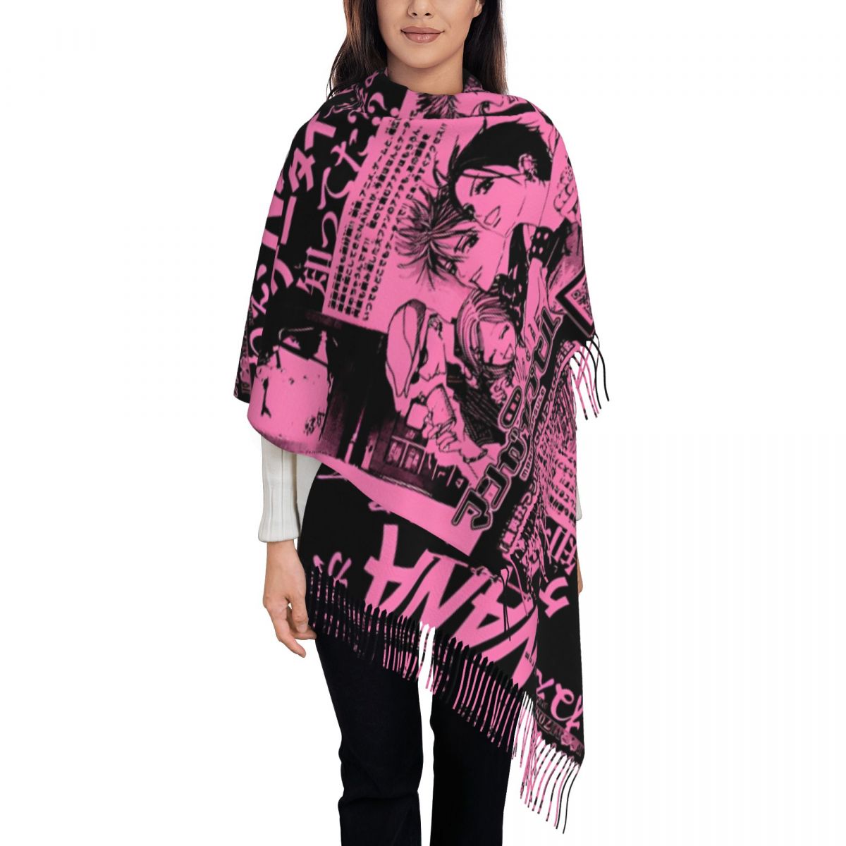 Women's Scarf with Tassel Nana - Pashmina Wrap Large review and price