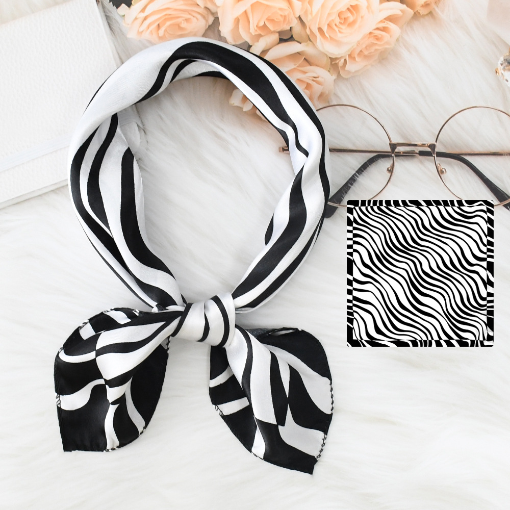 Luxury Design Print Silk Squar - Scarf Silk Square review and price