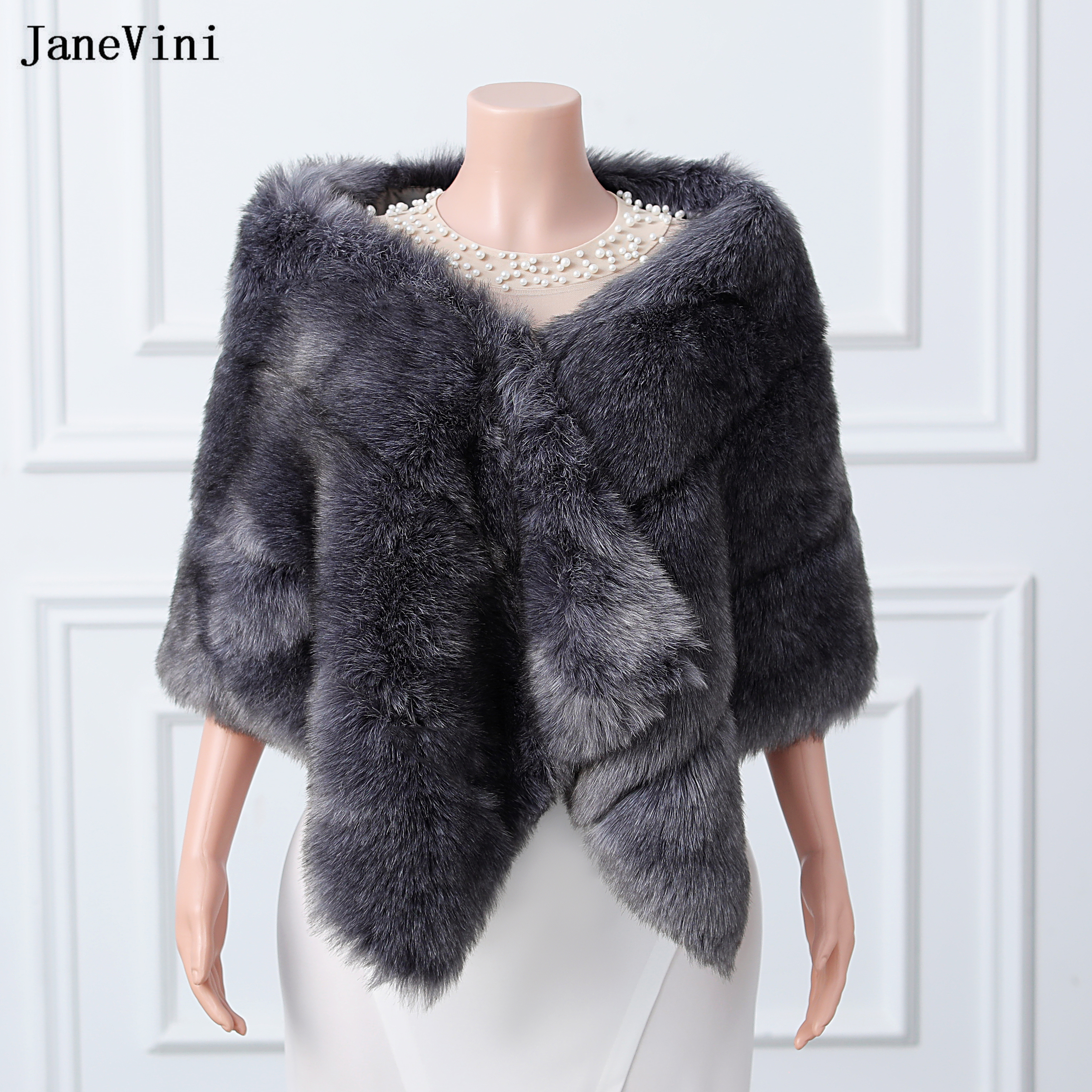 JaneVini High Quality Dark Gra - Stole Wedding Shawl review and price