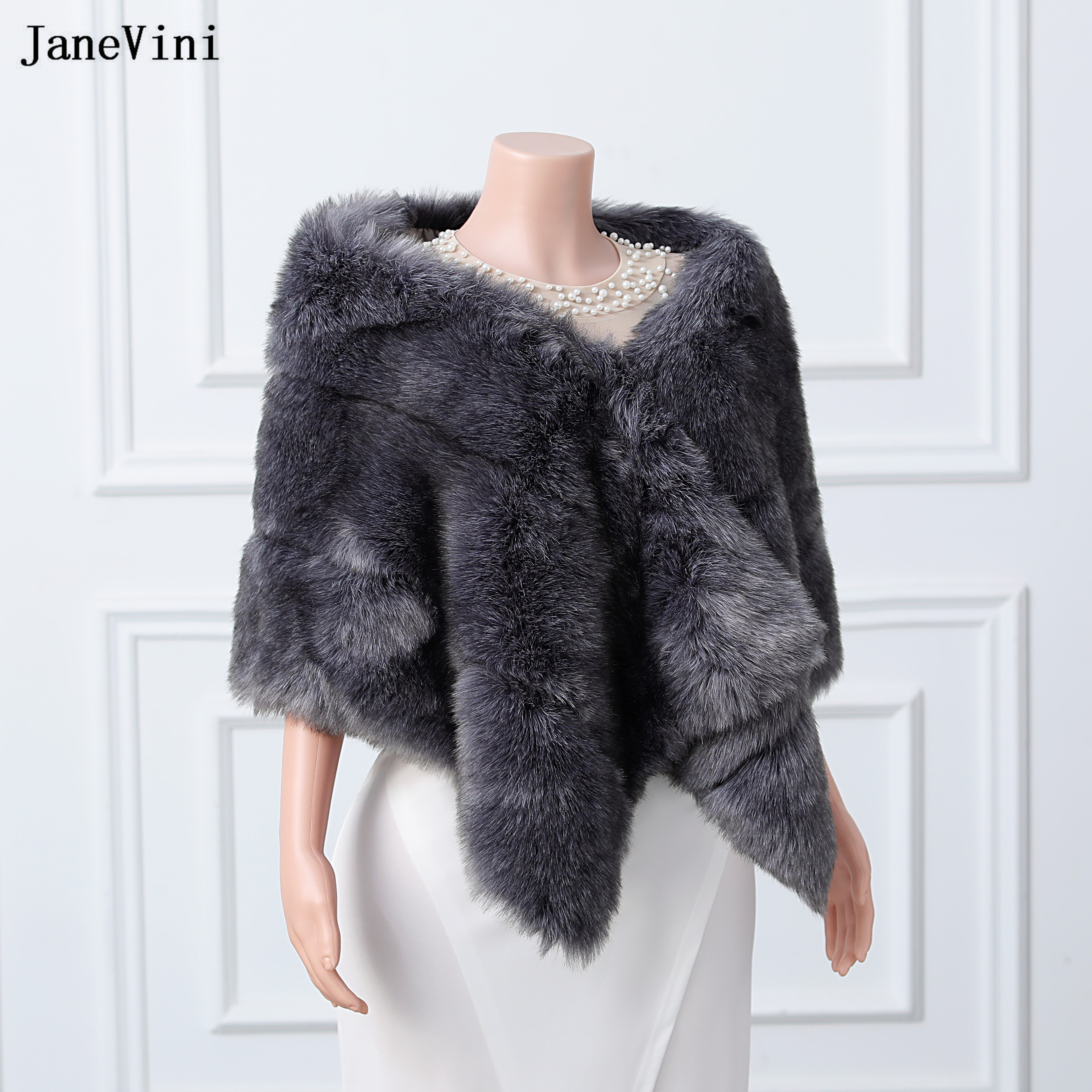 JaneVini High Quality Dark Gra - Stole Wedding Shawl review and price