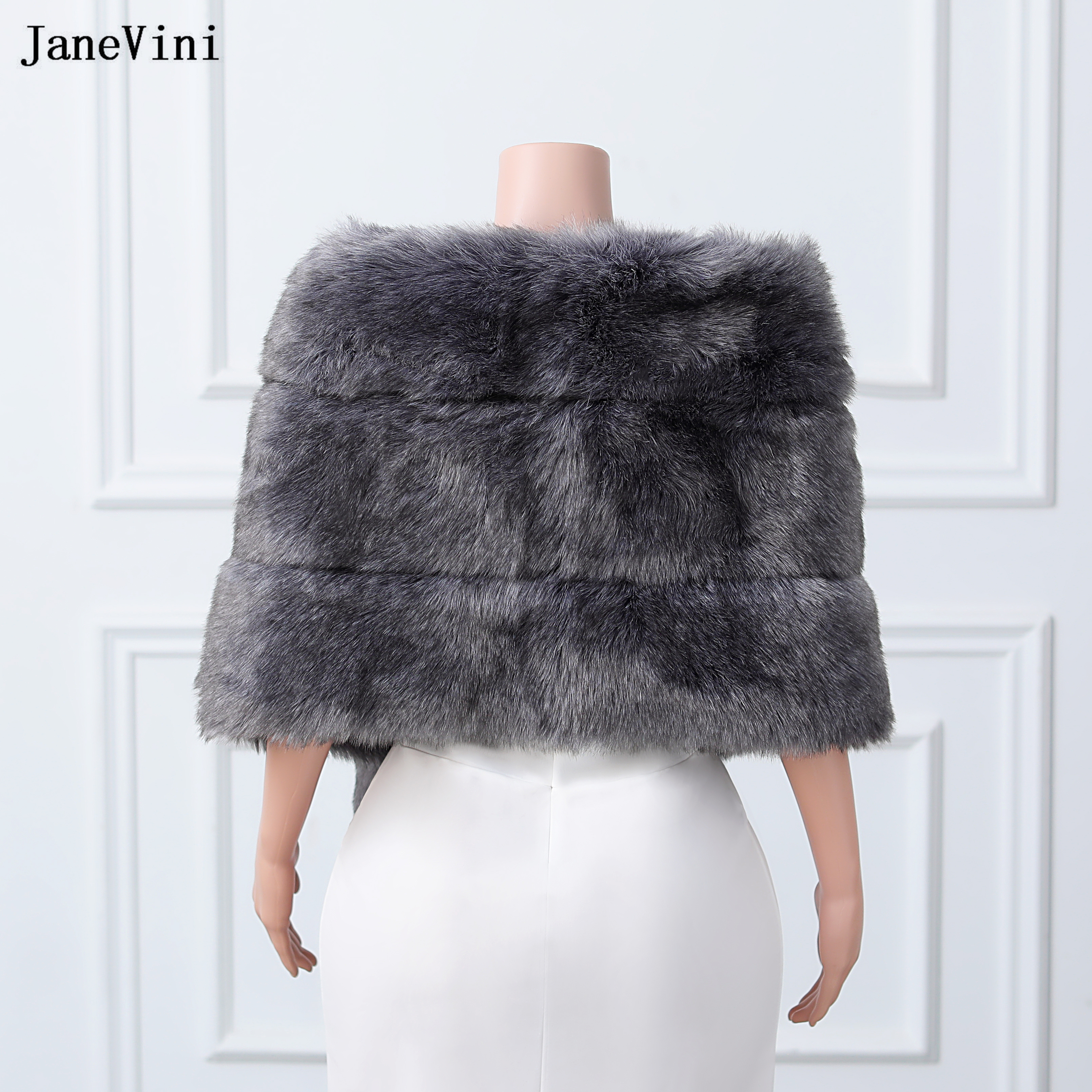 JaneVini High Quality Dark Gra - Stole Wedding Shawl review and price