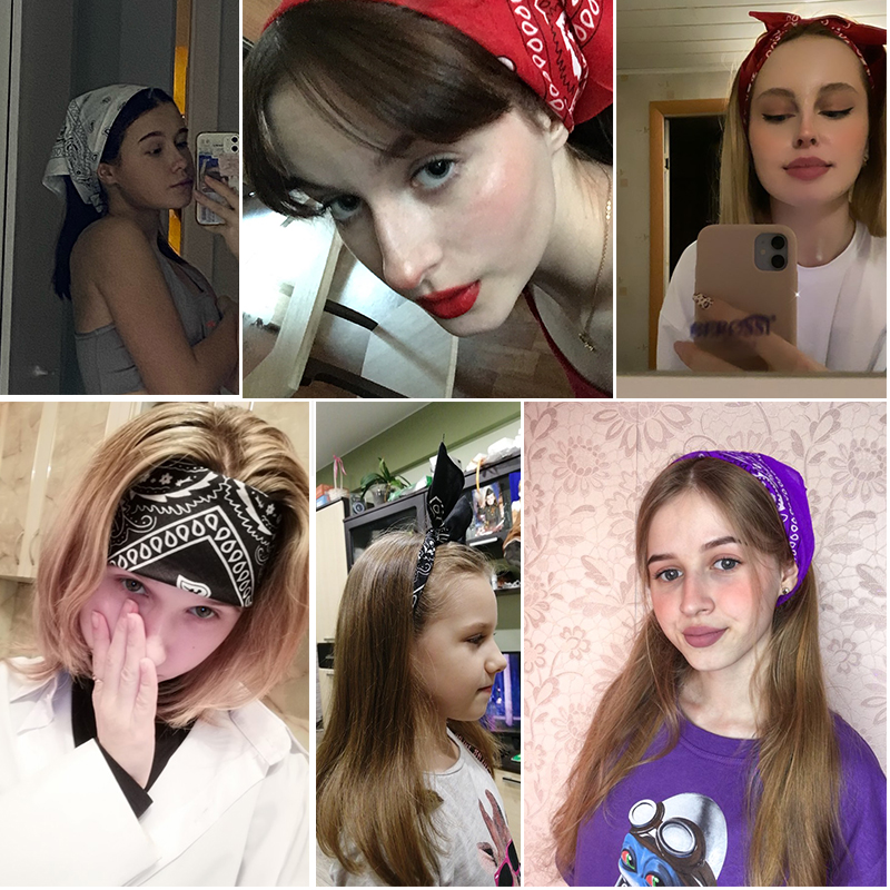 New Headbands Unisex Cotton Ba - Bandana Cotton review and price