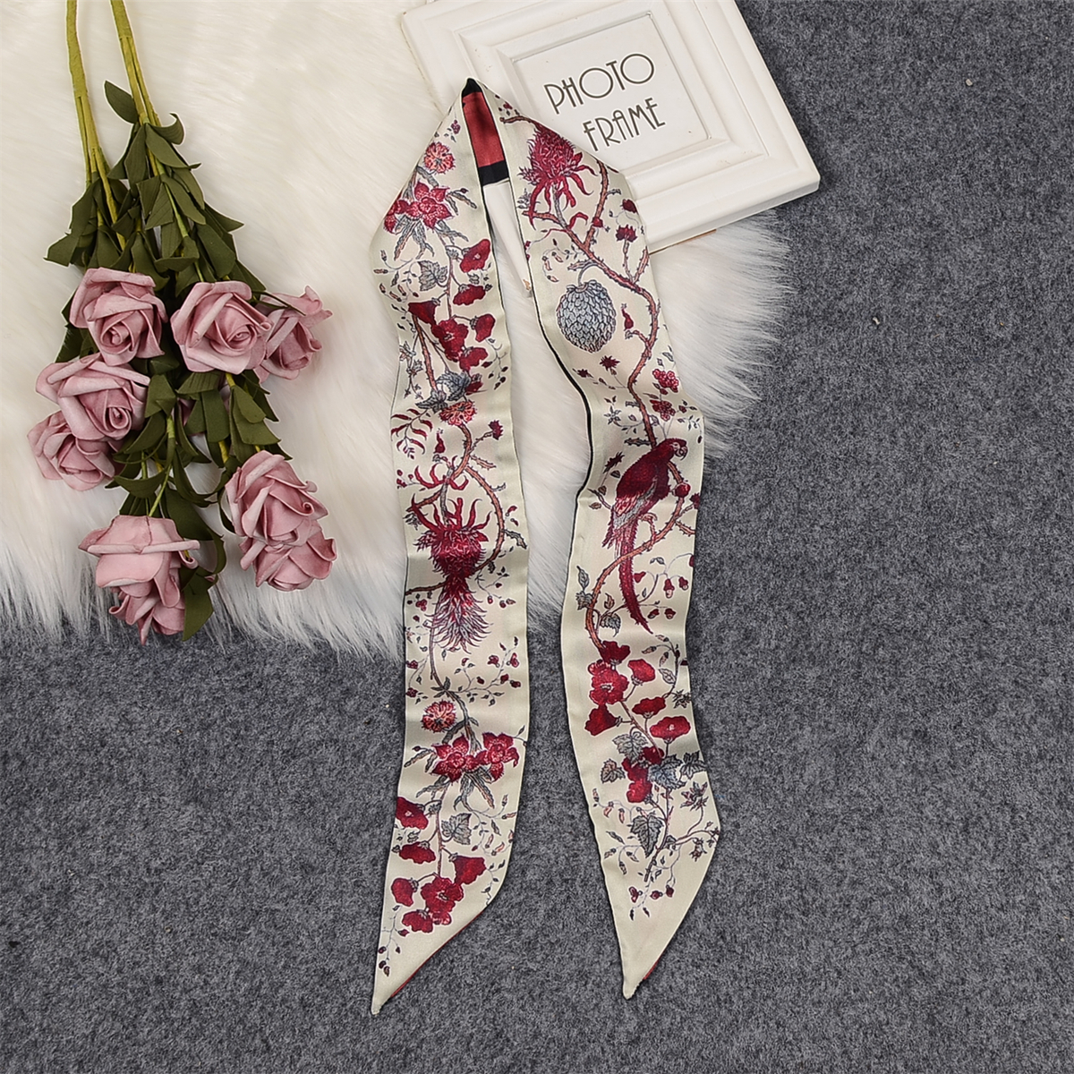 Flower Room Parrot Brand Scarf - Silk Neck Scarf review and price
