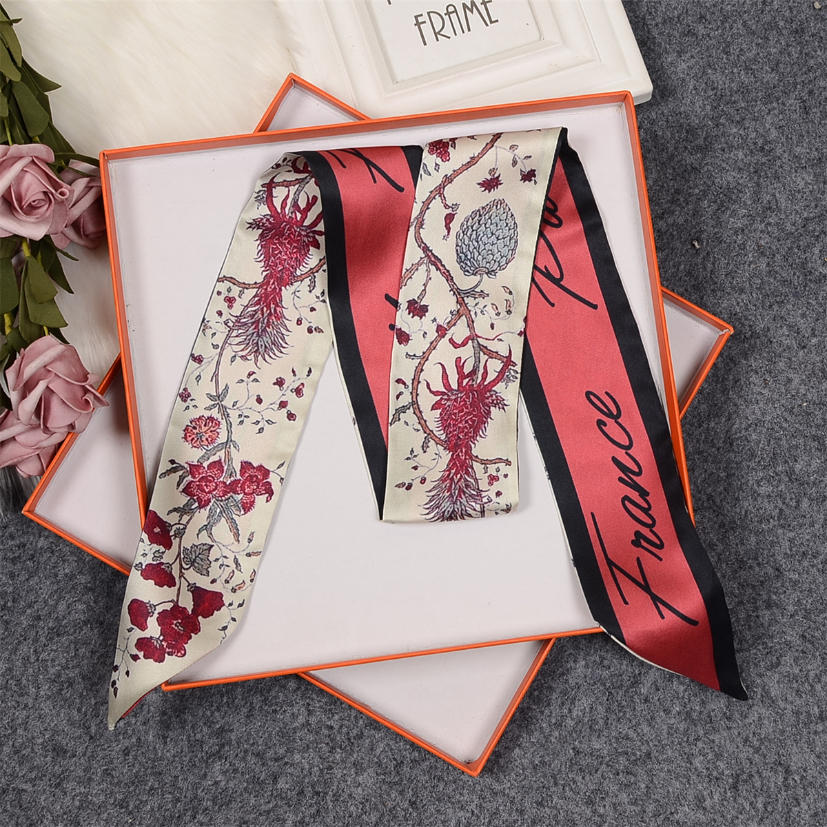 Flower Room Parrot Brand Scarf - Silk Neck Scarf review and price