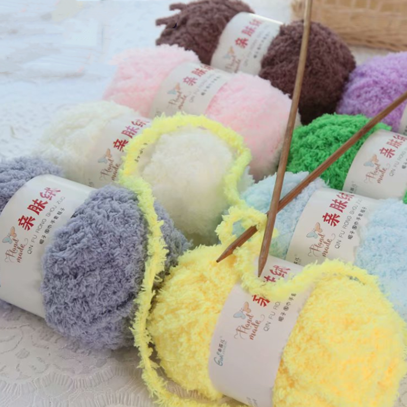 Chenille Plush Chunky Yarn for - Woven Scarf Blanket review and price