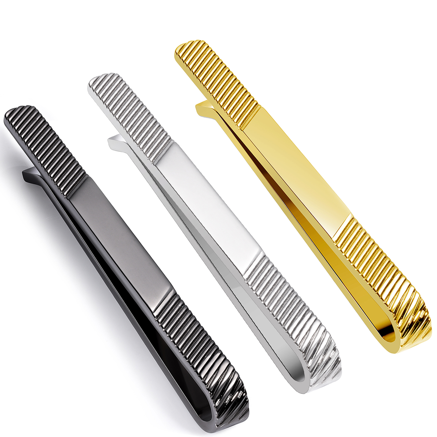 TAIGRAMA 2.5 inch Tie Clip for - Tie Bar Set Gift review and price
