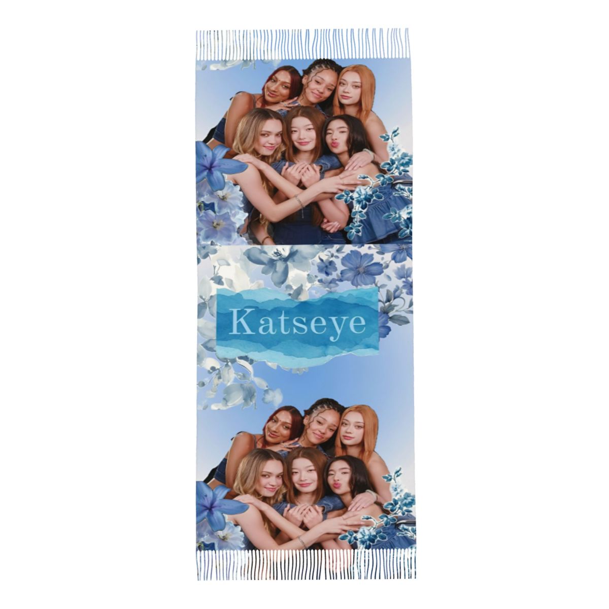 Katseye Kpop Scarf for Women W - Pashmina Wrap Large review and price