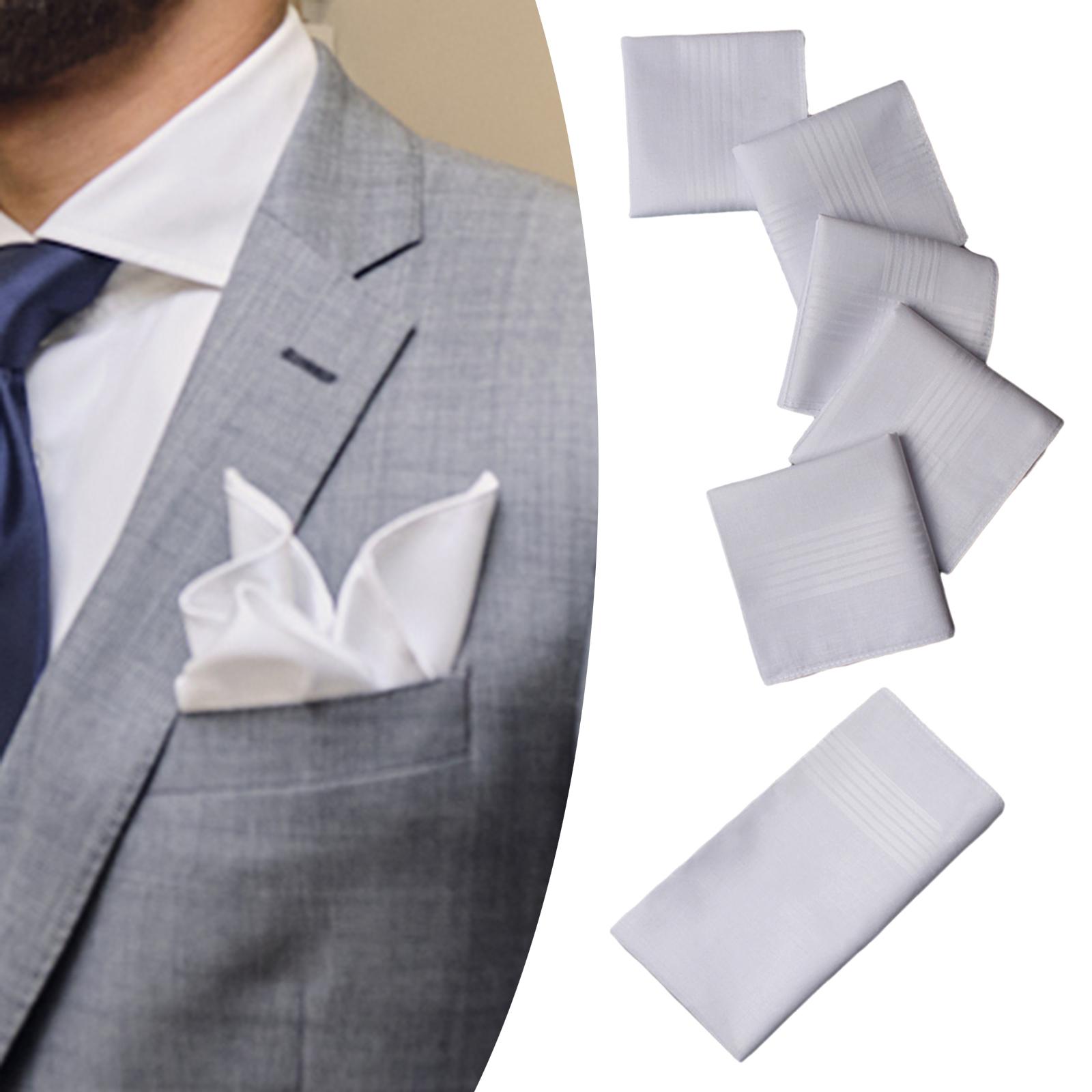 6x Mens Handkerchief Hankies G - Handkerchief Cotton Men review and price
