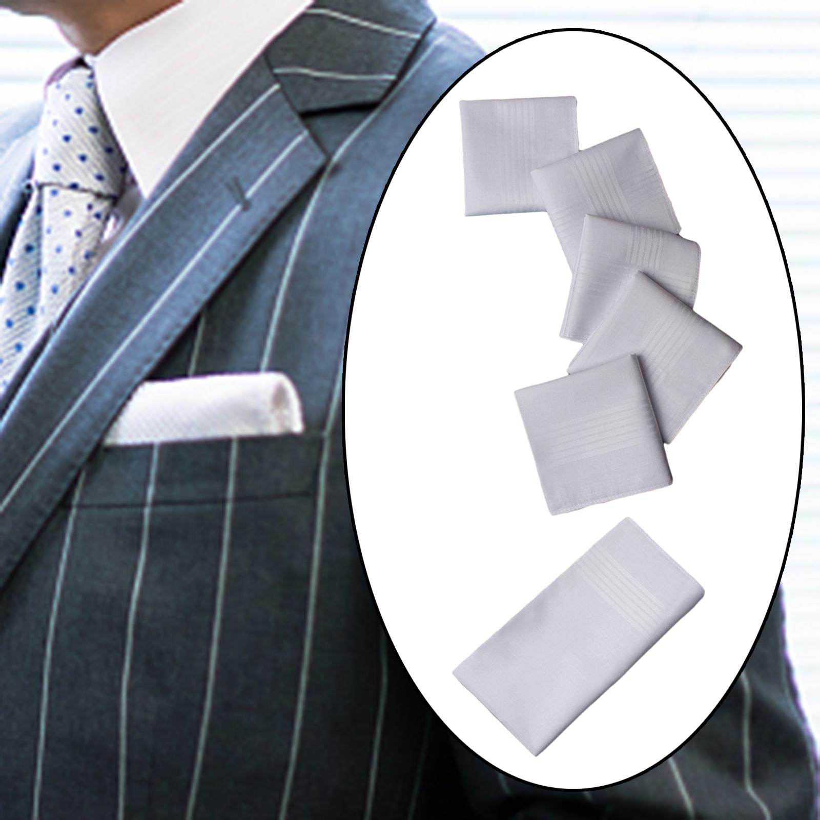 6x Mens Handkerchief Hankies G - Handkerchief Cotton Men review and price