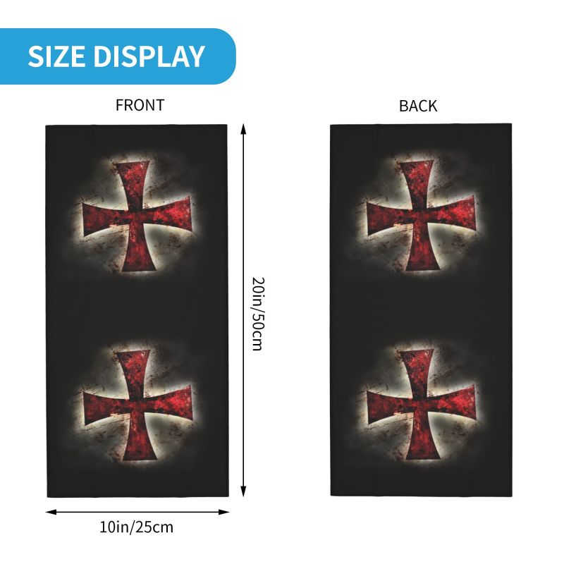 Custom Knights Templar Flag Ba - Neck Warmer Tube review and price