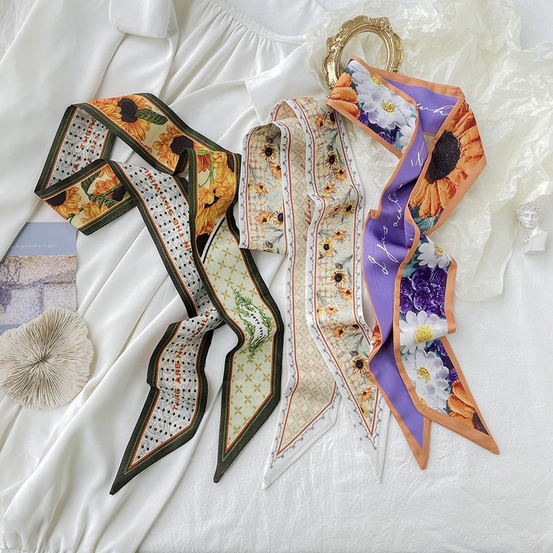 Spring Oil Painting Series Sca - Head Wrap Turban review and price